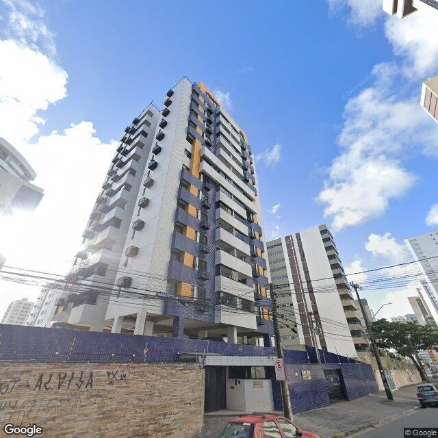 Imagem estática do "Street View" da localização