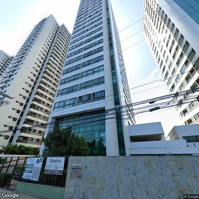 Imagem estática do "Street View" da localização