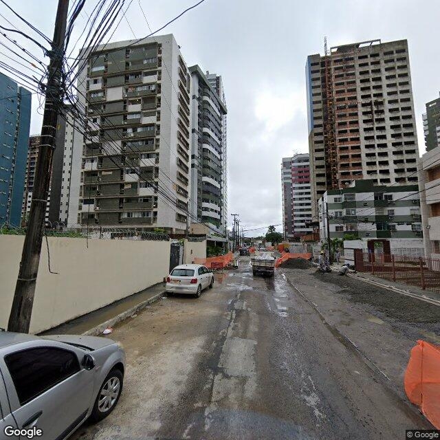 Imagem estática do "Street View" da localização