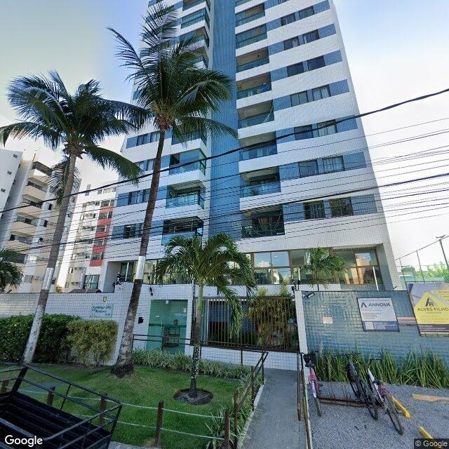 Imagem estática do "Street View" da localização