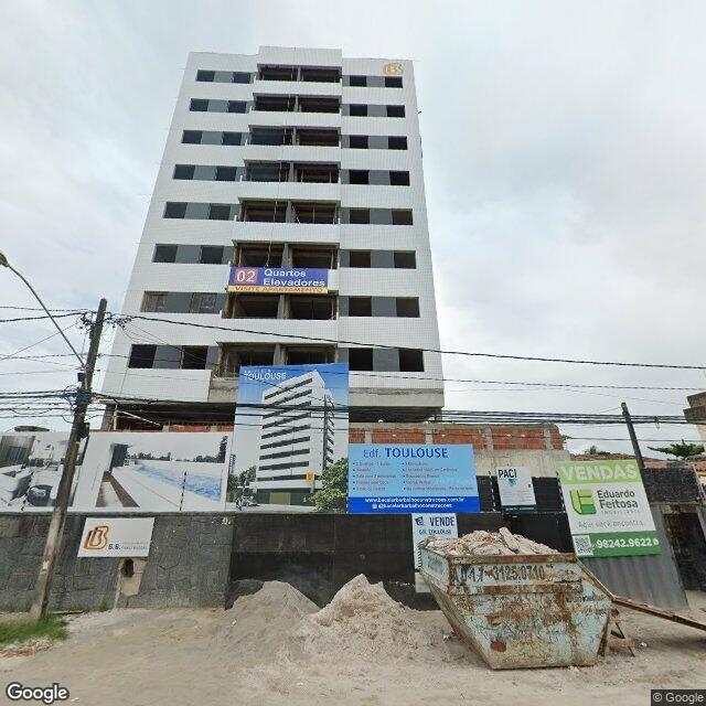 Imagem estática do "Street View" da localização