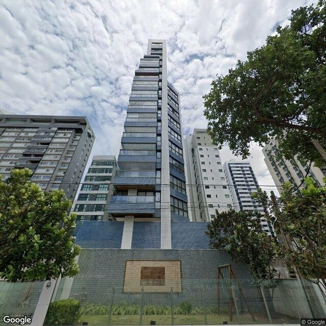 Imagem estática do "Street View" da localização