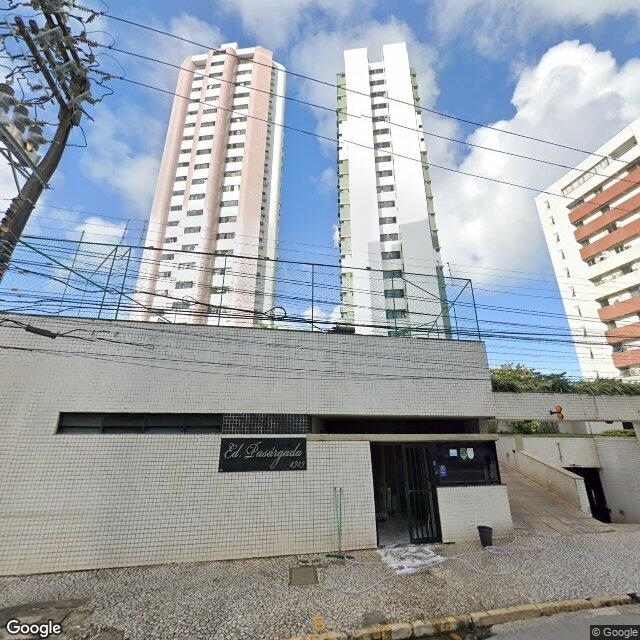 Imagem estática do "Street View" da localização