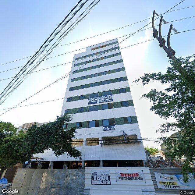 Imagem estática do "Street View" da localização