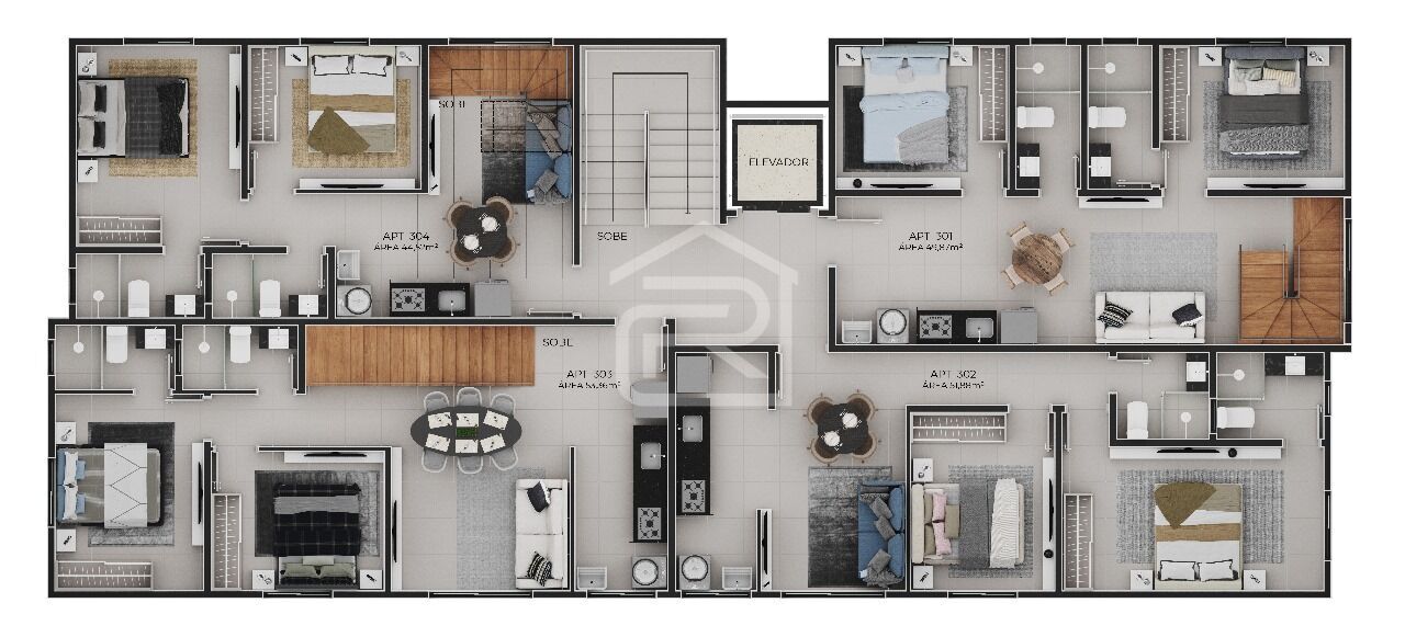 Apartamento à venda com 2 quartos, 15m² - Foto 25