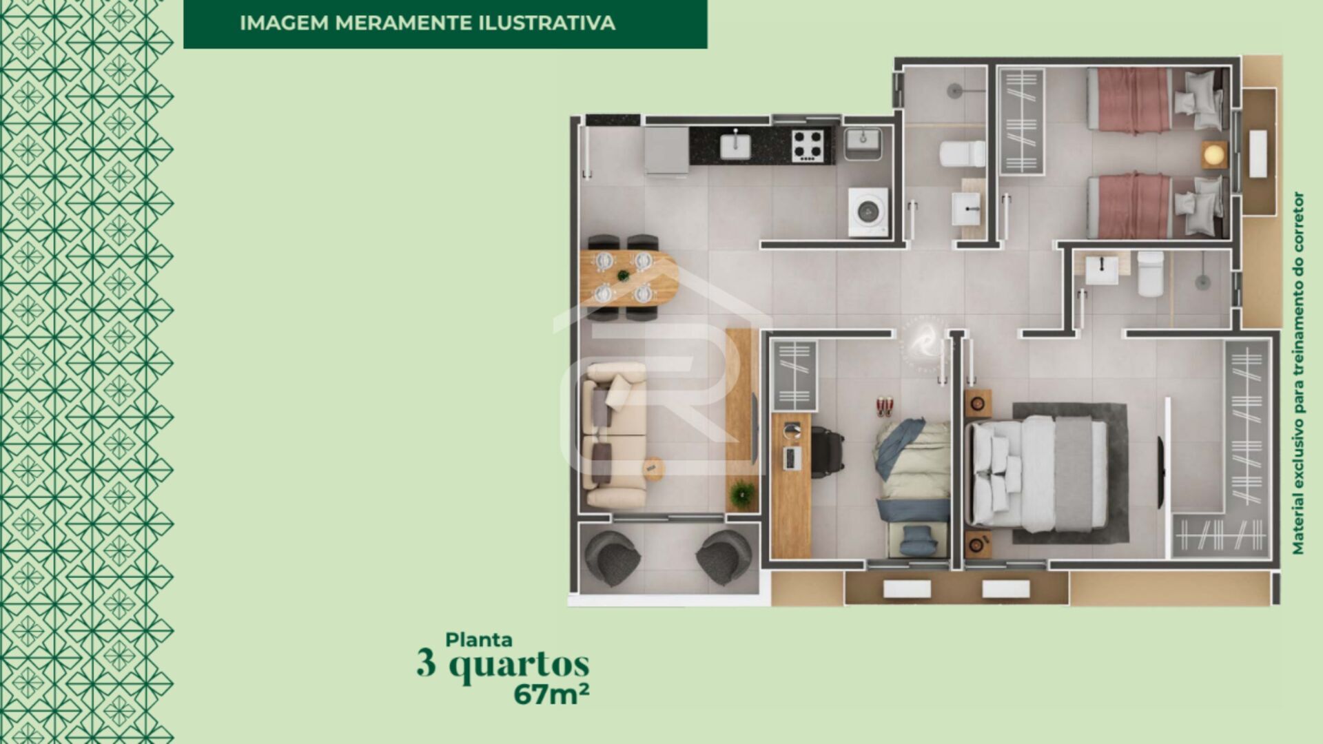 Apartamento à venda com 3 quartos, 67m² - Foto 26