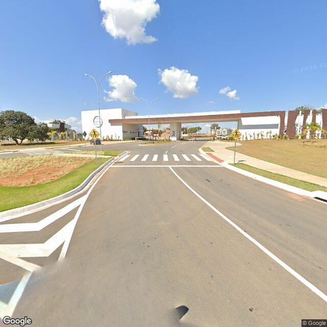 Imagem estática do "Street View" da localização