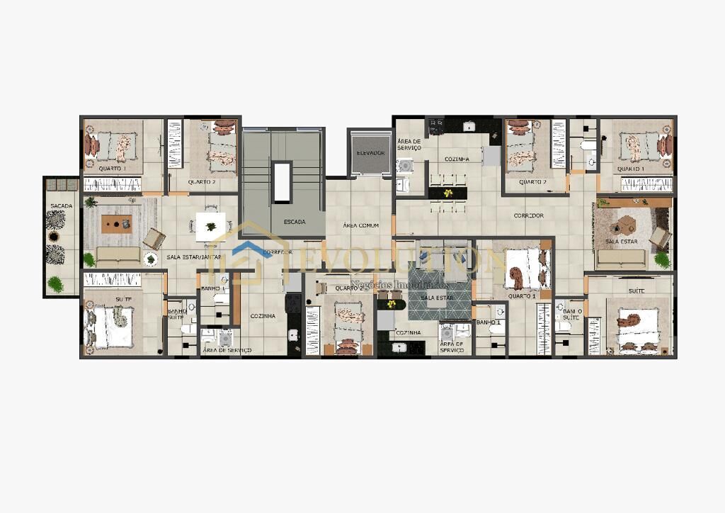 Apartamento à venda com 3 quartos, 82m² - Foto 15