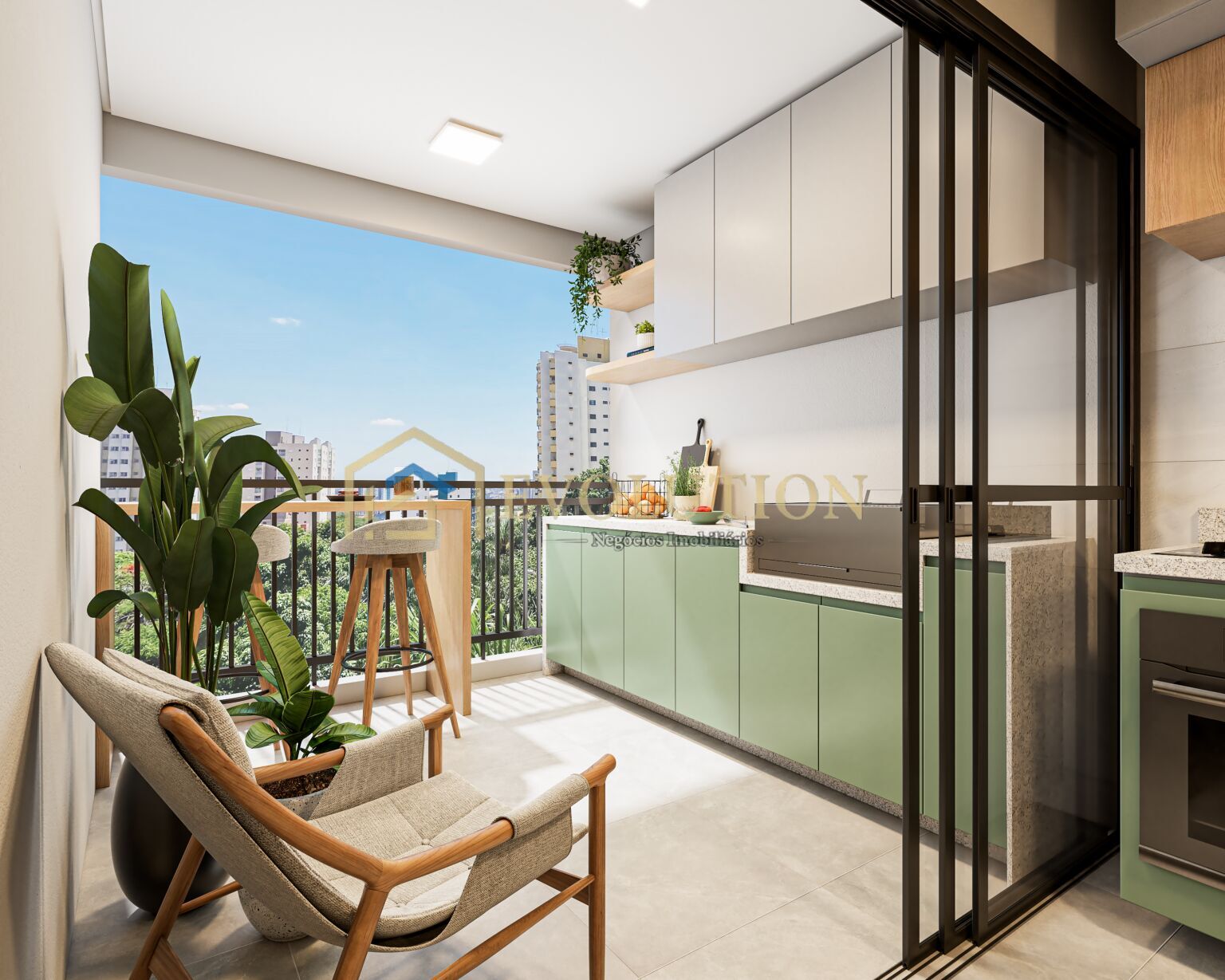 Apartamento à venda com 2 quartos, 54m² - Foto 1
