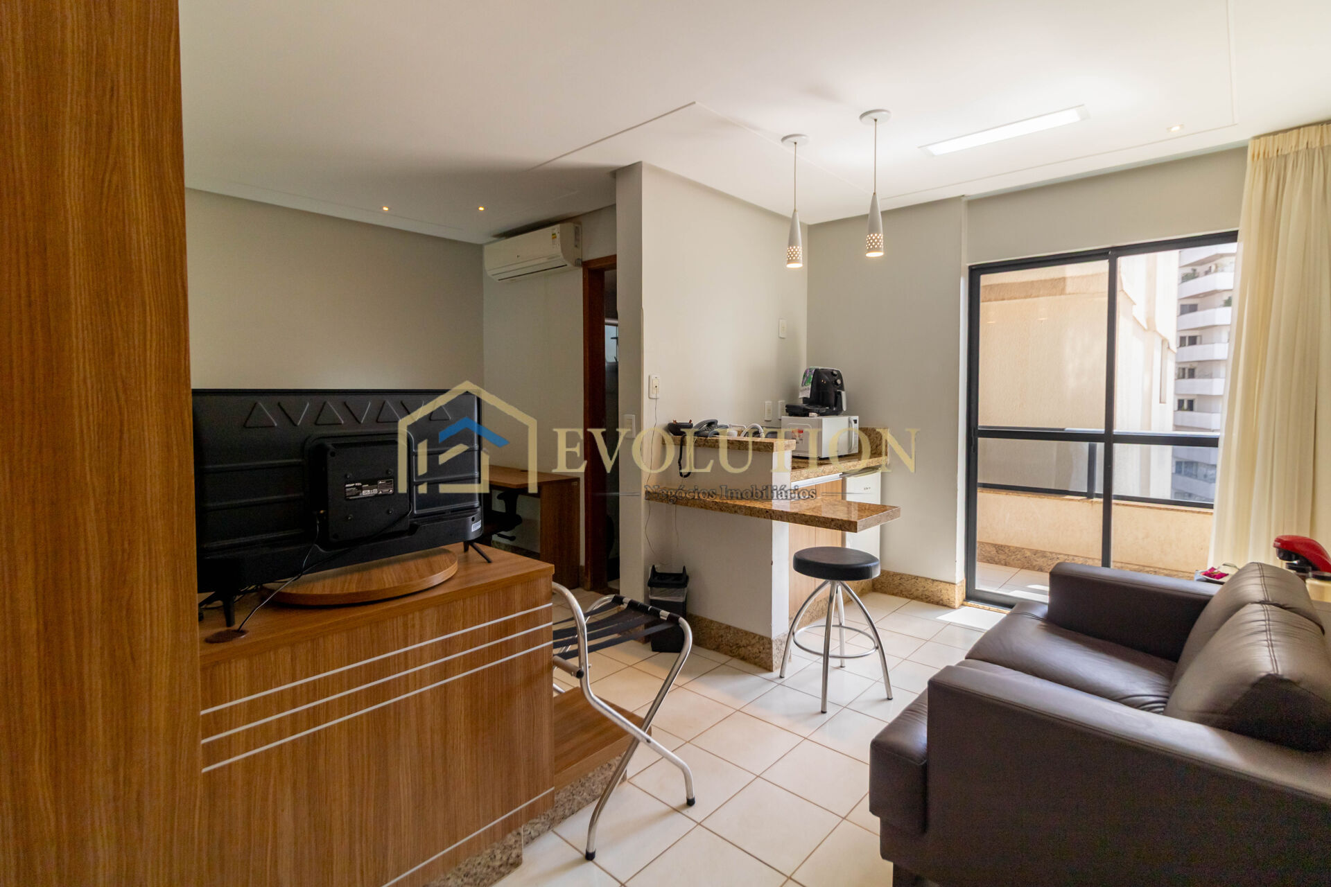 Flat/Apart Hotel à venda com 1 quarto, 27m² - Foto 1