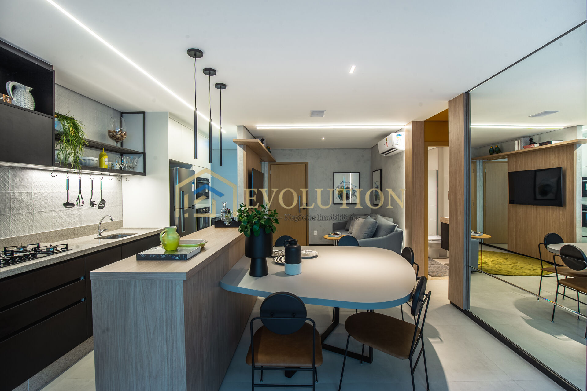 Apartamento à venda com 2 quartos, 62m² - Foto 2