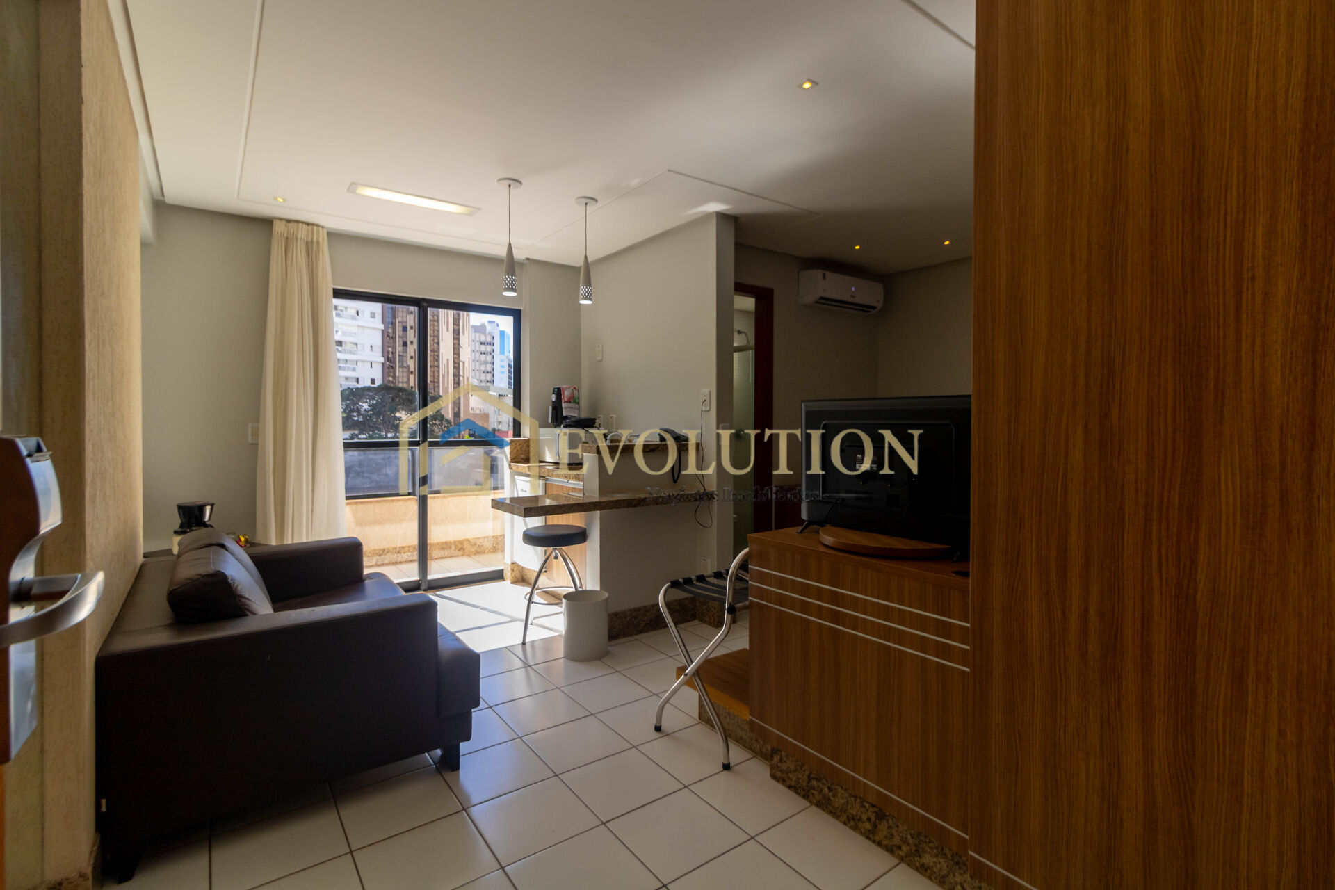 Flat/Apart Hotel à venda com 1 quarto, 27m² - Foto 1