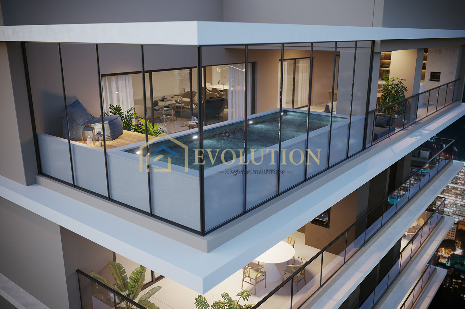 Apartamento à venda com 4 quartos, 259m² - Foto 3
