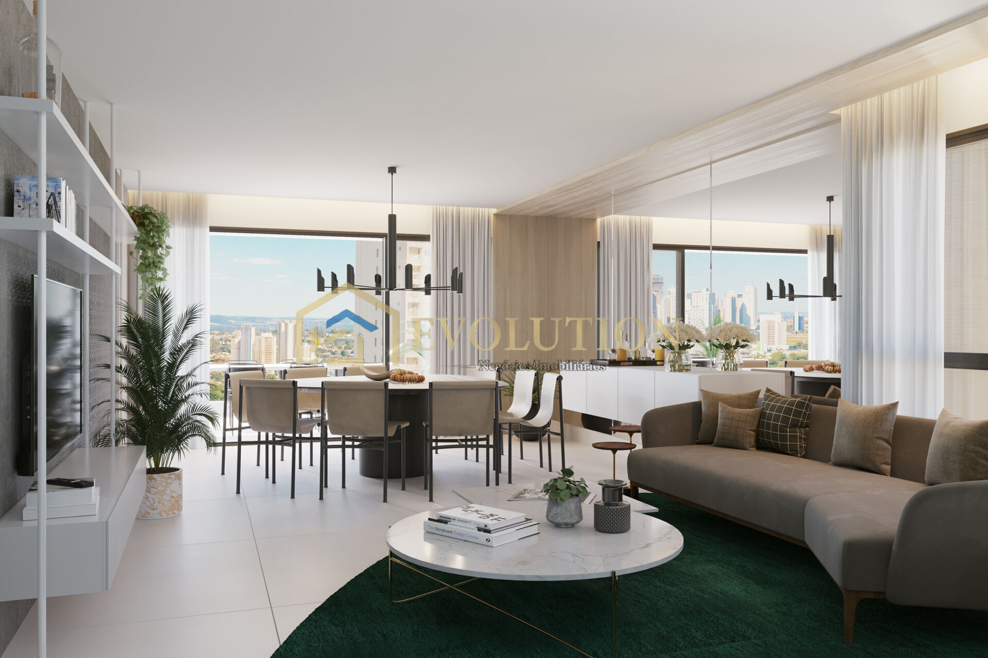 Apartamento à venda com 4 quartos, 259m² - Foto 1
