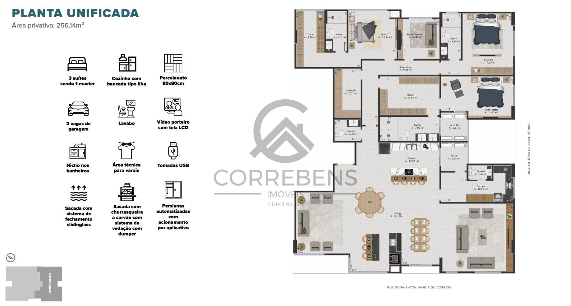 Apartamento à venda com 3 quartos, 129m² - Foto 28