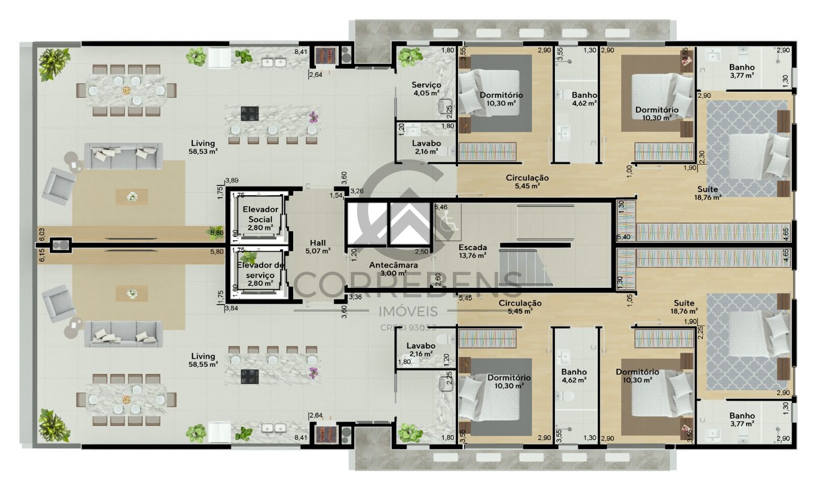 Apartamento à venda com 3 quartos, 143m² - Foto 40