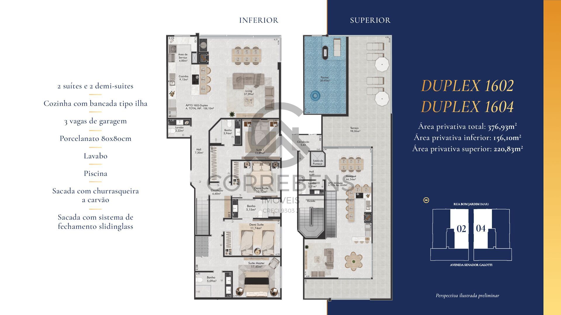 Apartamento à venda com 3 quartos, 122m² - Foto 33