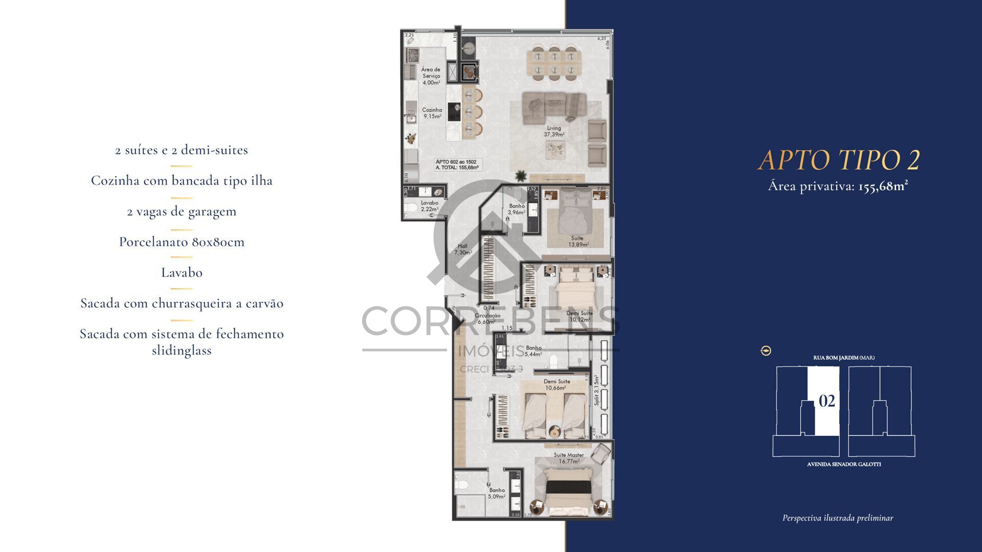 Apartamento à venda com 3 quartos, 122m² - Foto 27