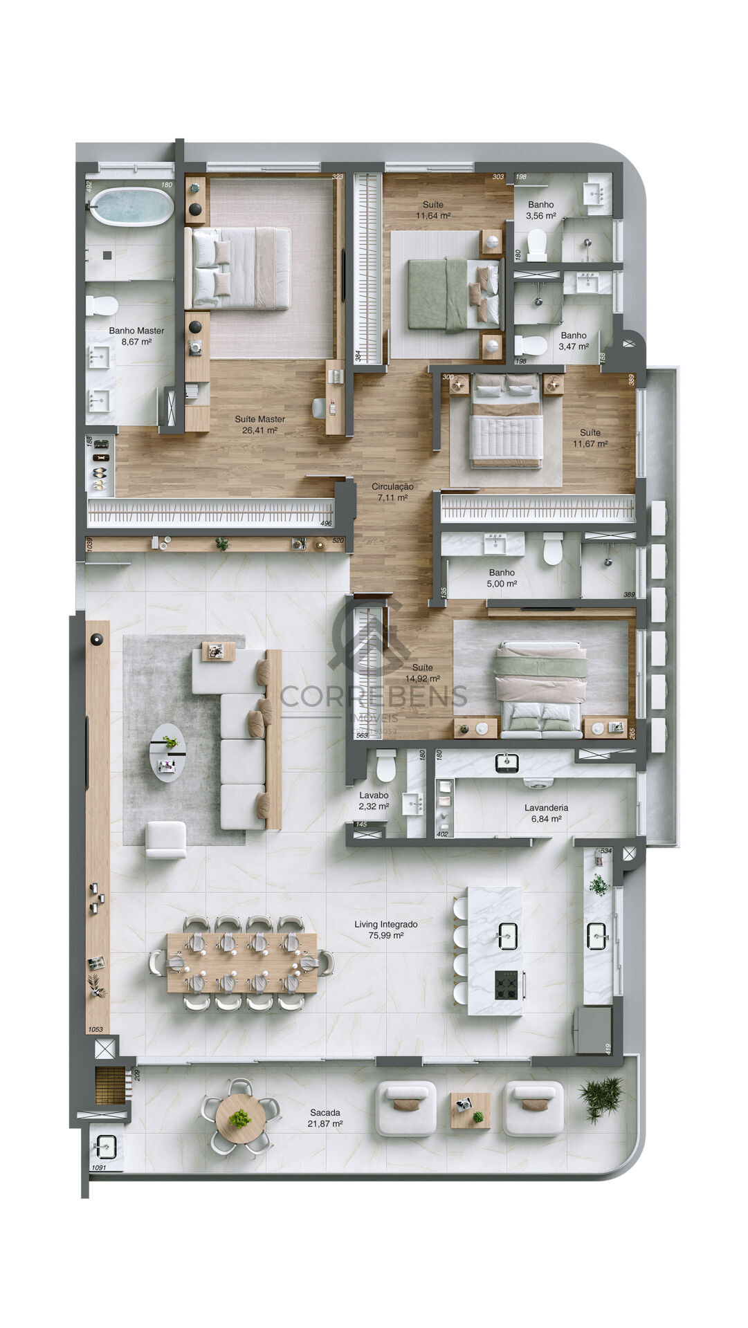 Apartamento, 4 quartos, 232 m² - Foto 29