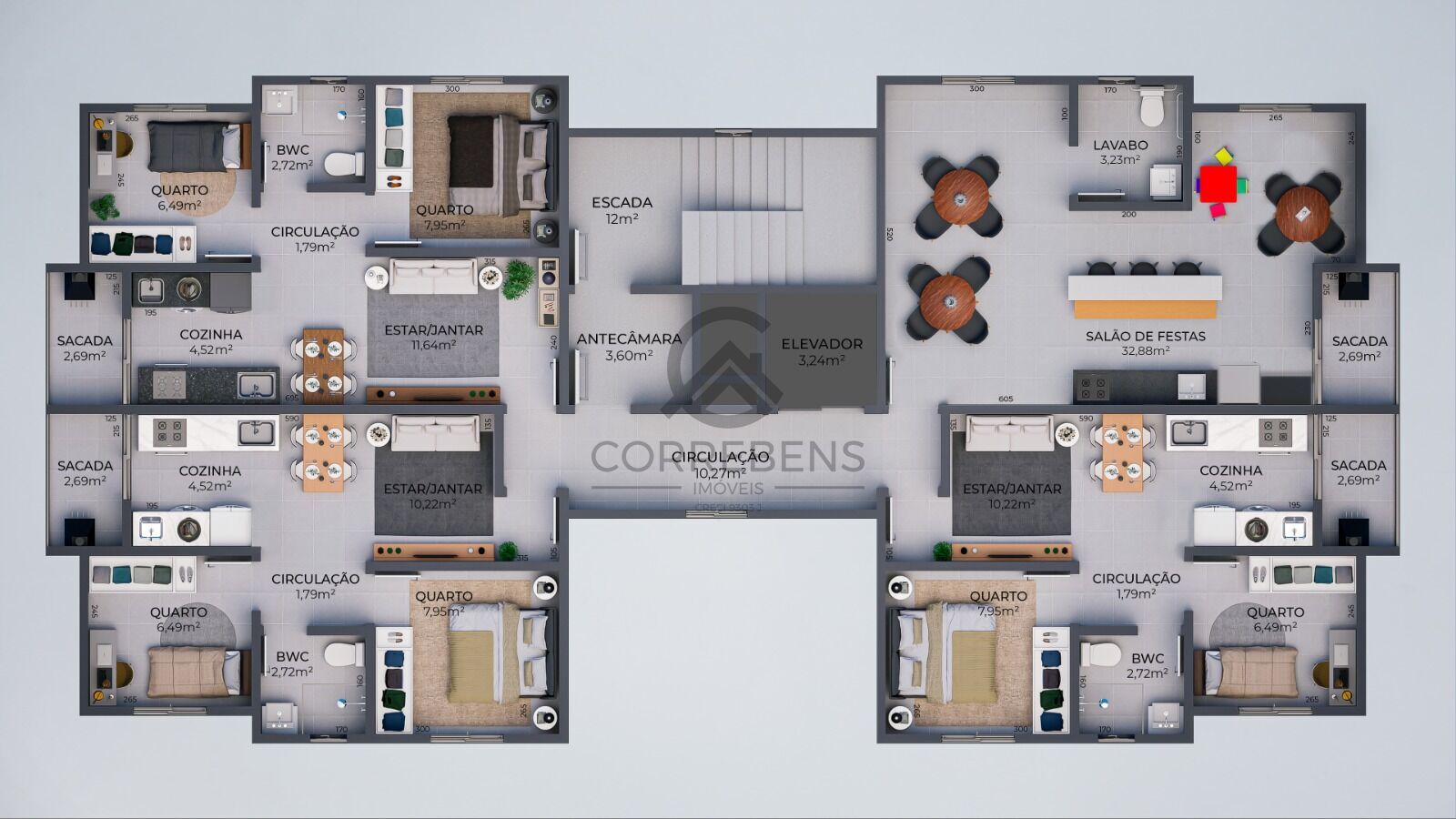 Apartamento, 2 quartos, 41 m² - Foto 11