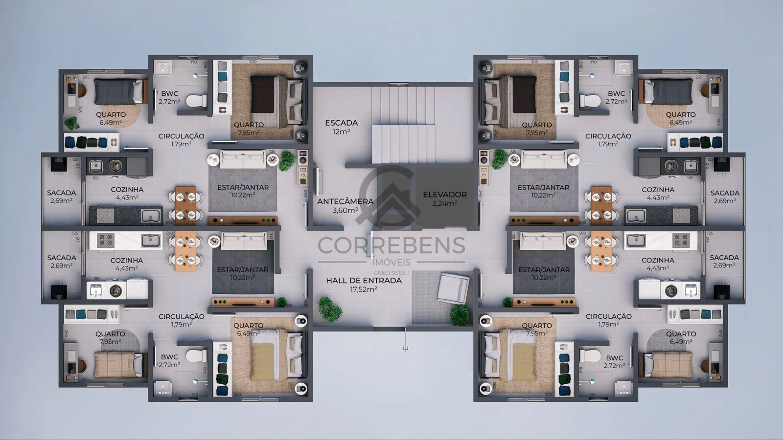 Apartamento, 2 quartos, 41 m² - Foto 15