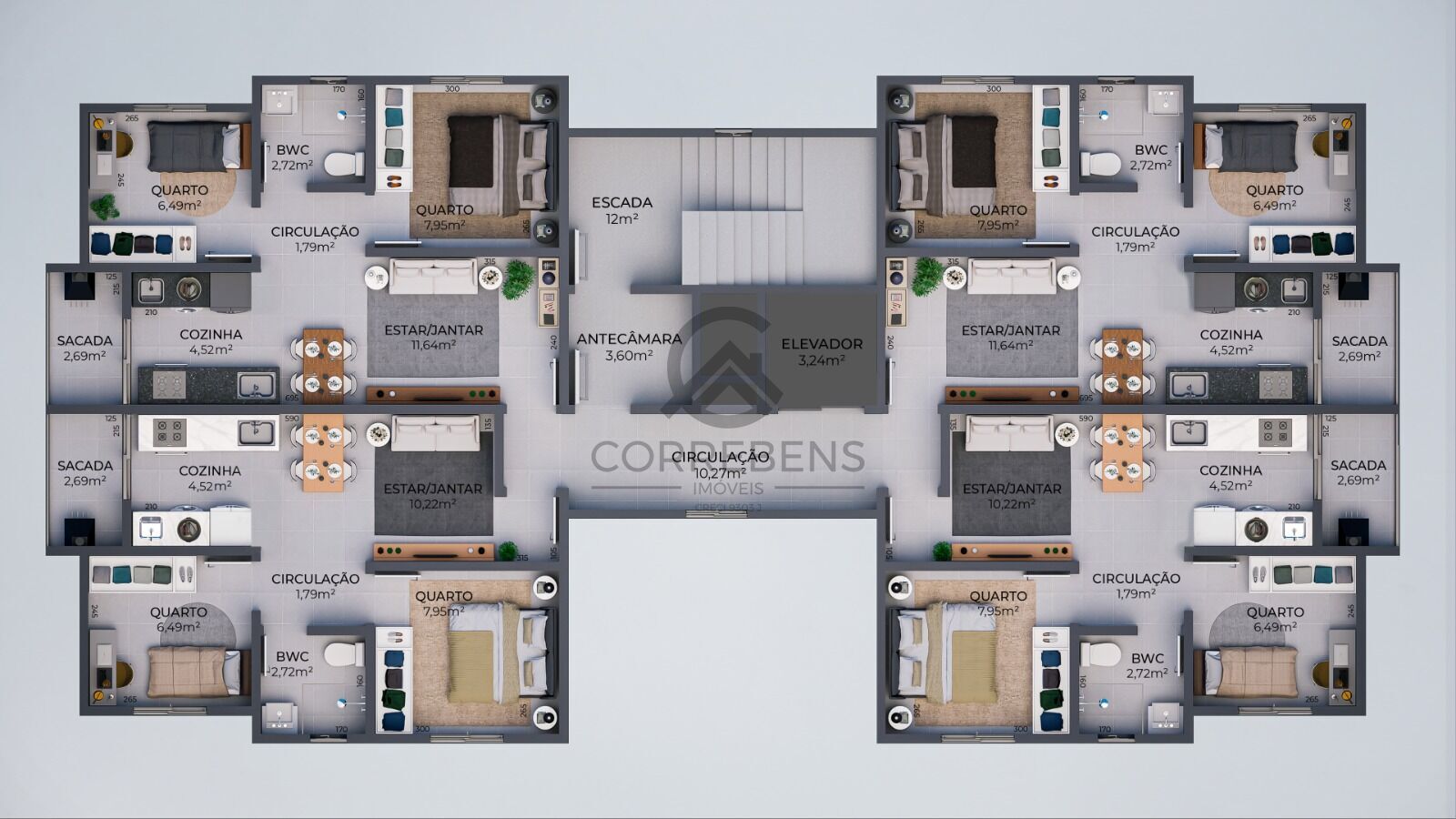 Apartamento, 2 quartos, 41 m² - Foto 10