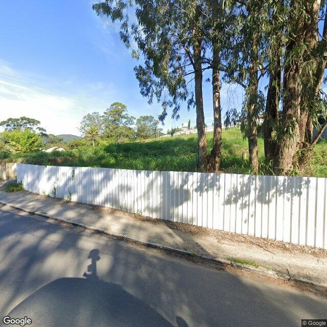 Imagem estática do "Street View" da localização