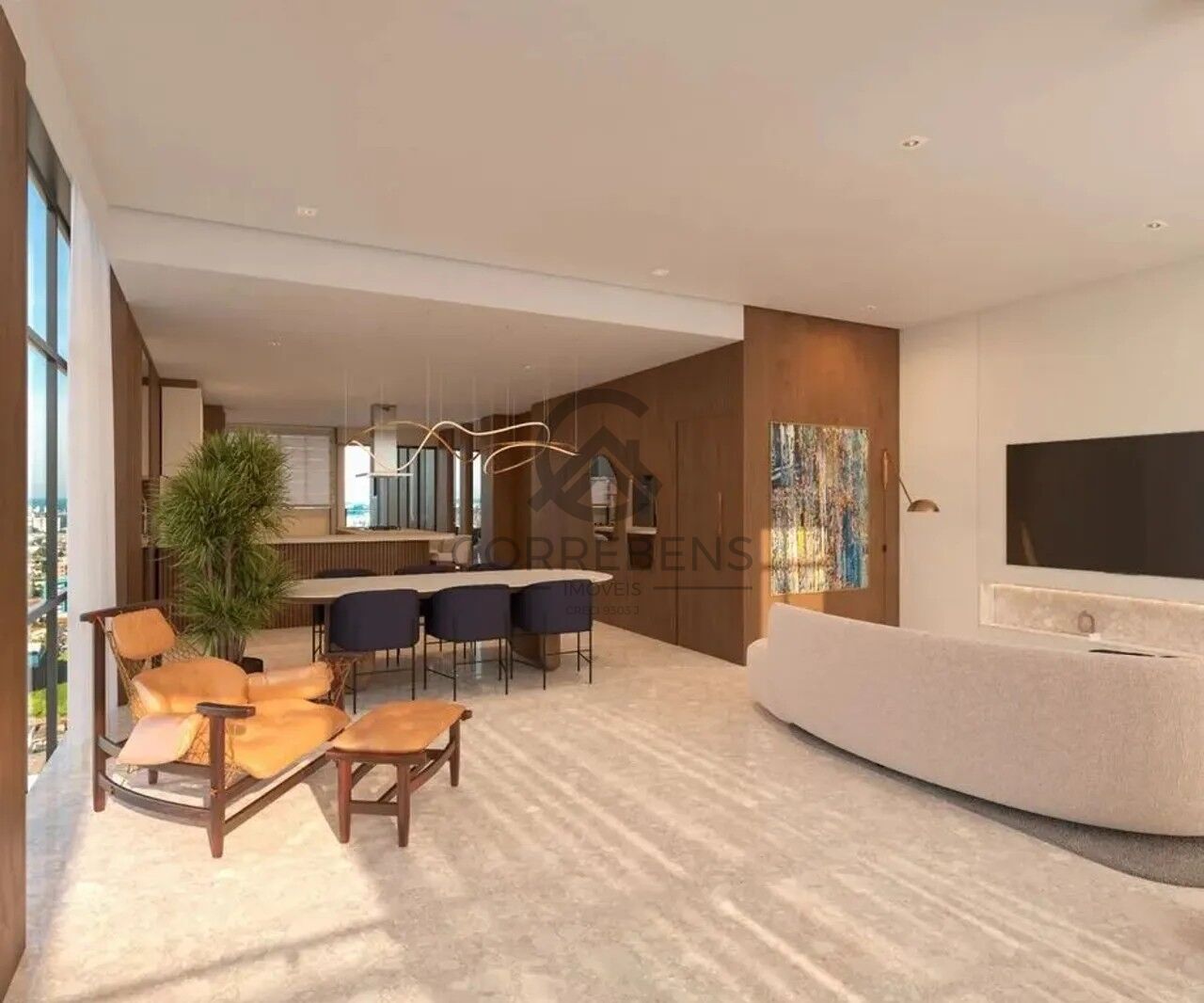 Apartamento à venda com 3 quartos, 192m² - Foto 2