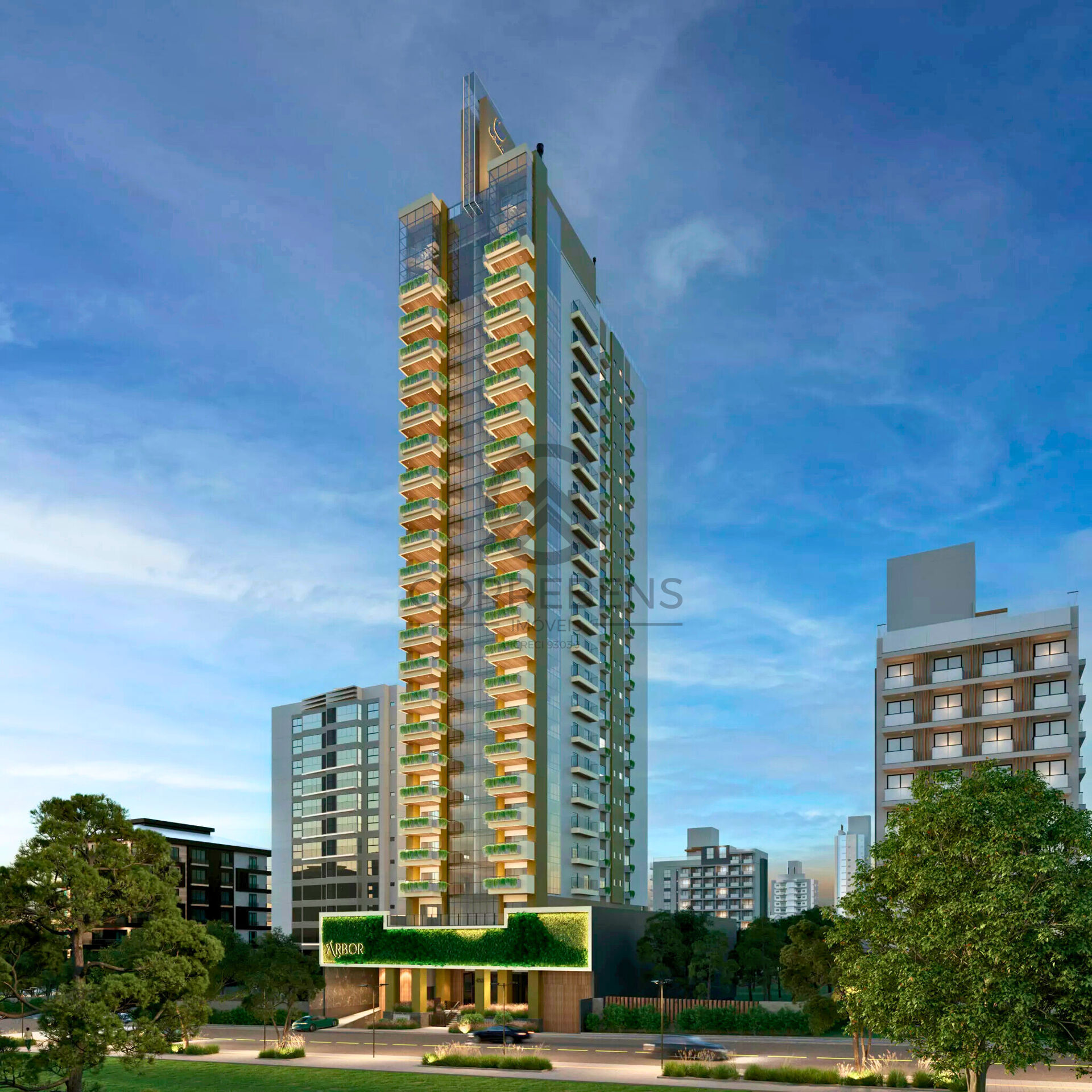 Apartamento à venda com 3 quartos, 192m² - Foto 1