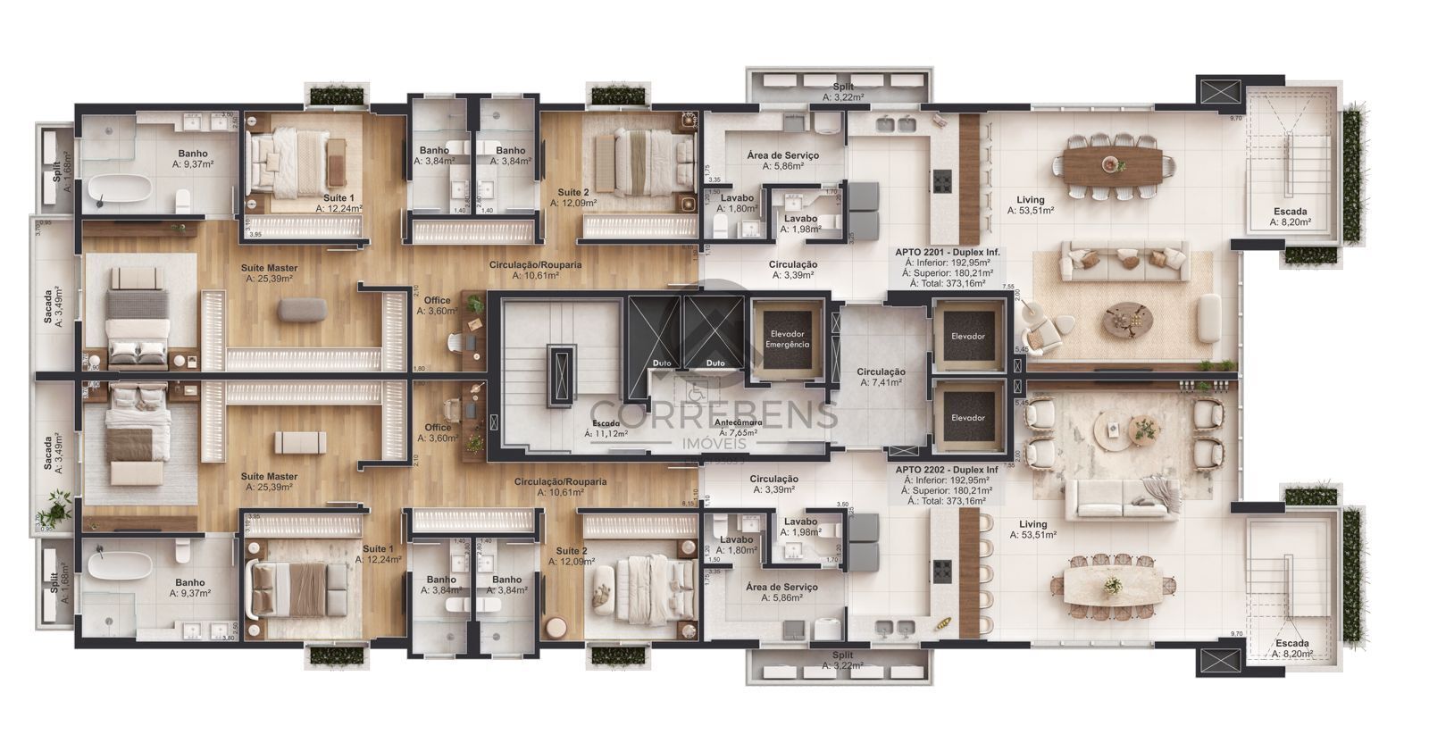 Apartamento, 3 quartos, 192 m² - Foto 24