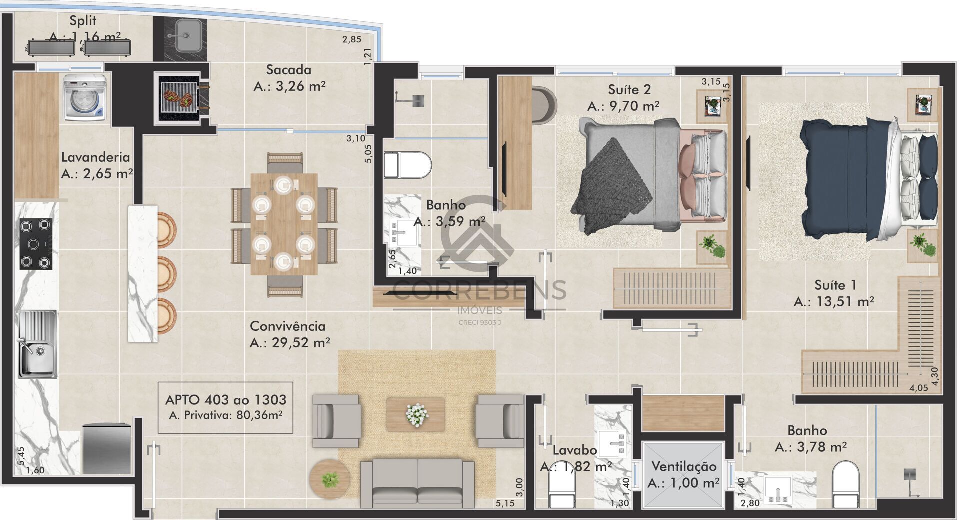 Apartamento, 3 quartos, 98 m² - Foto 47