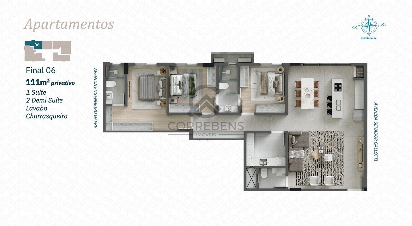 Apartamento, 3 quartos, 125 m² - Foto 35