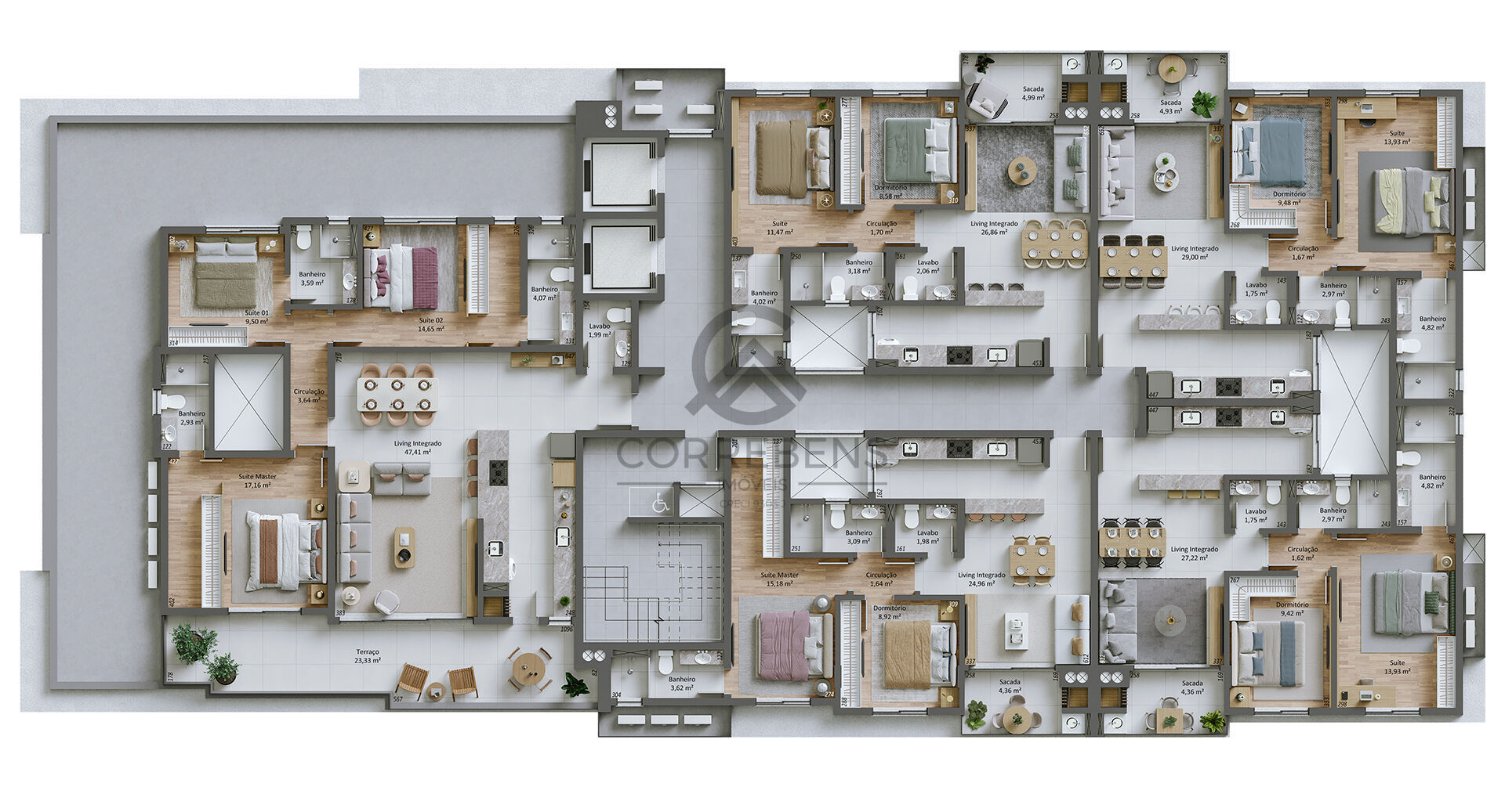 Apartamento, 3 quartos, 127 m² - Foto 35