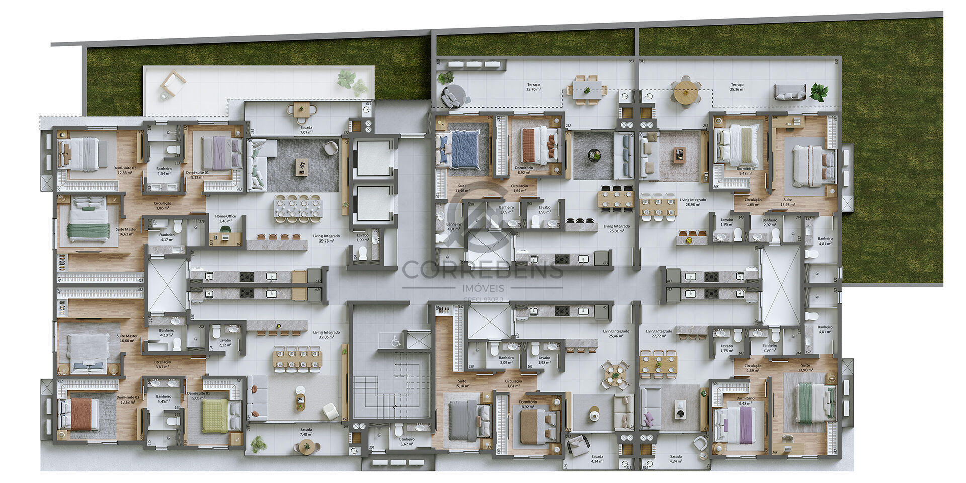 Apartamento, 3 quartos, 127 m² - Foto 33