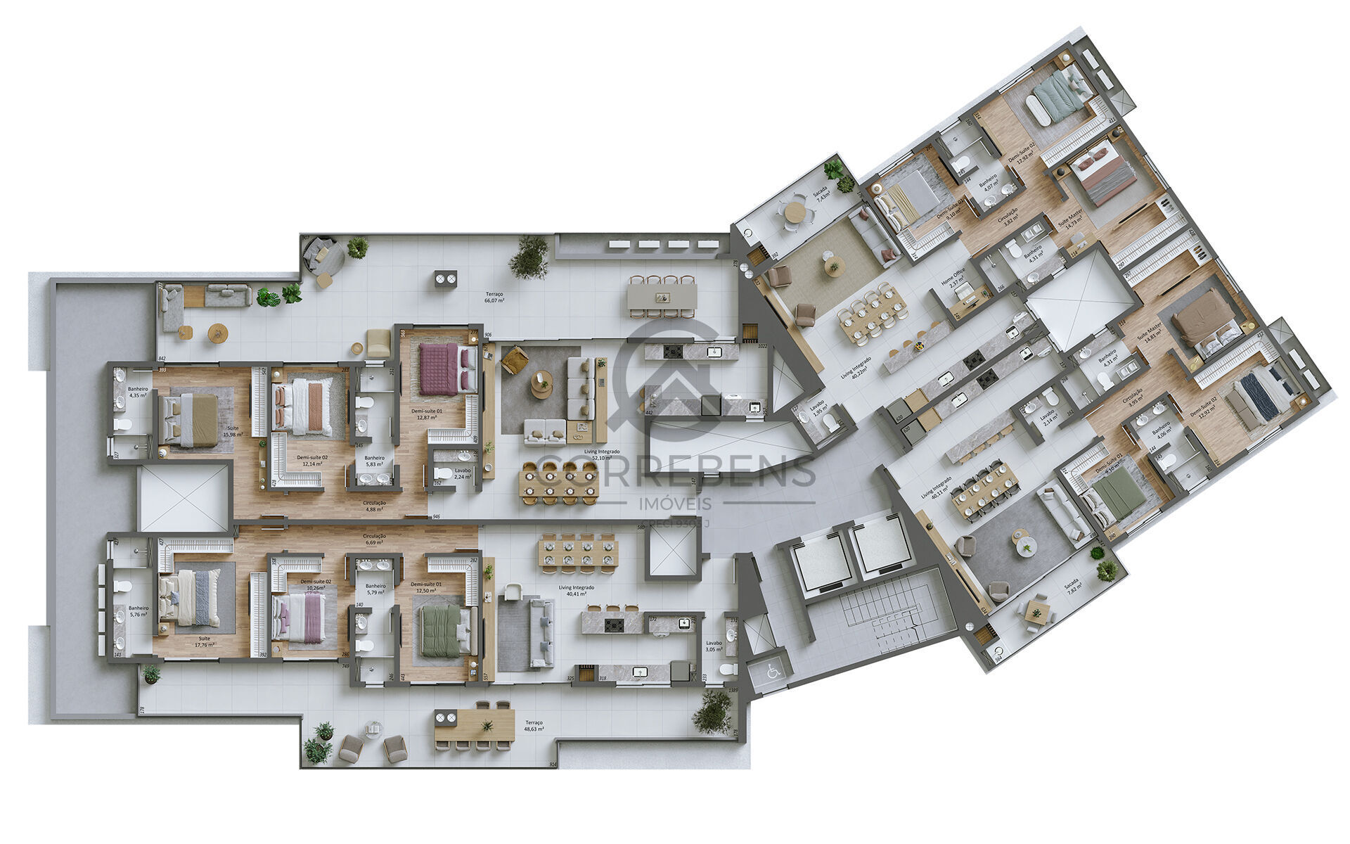 Apartamento, 3 quartos, 127 m² - Foto 38