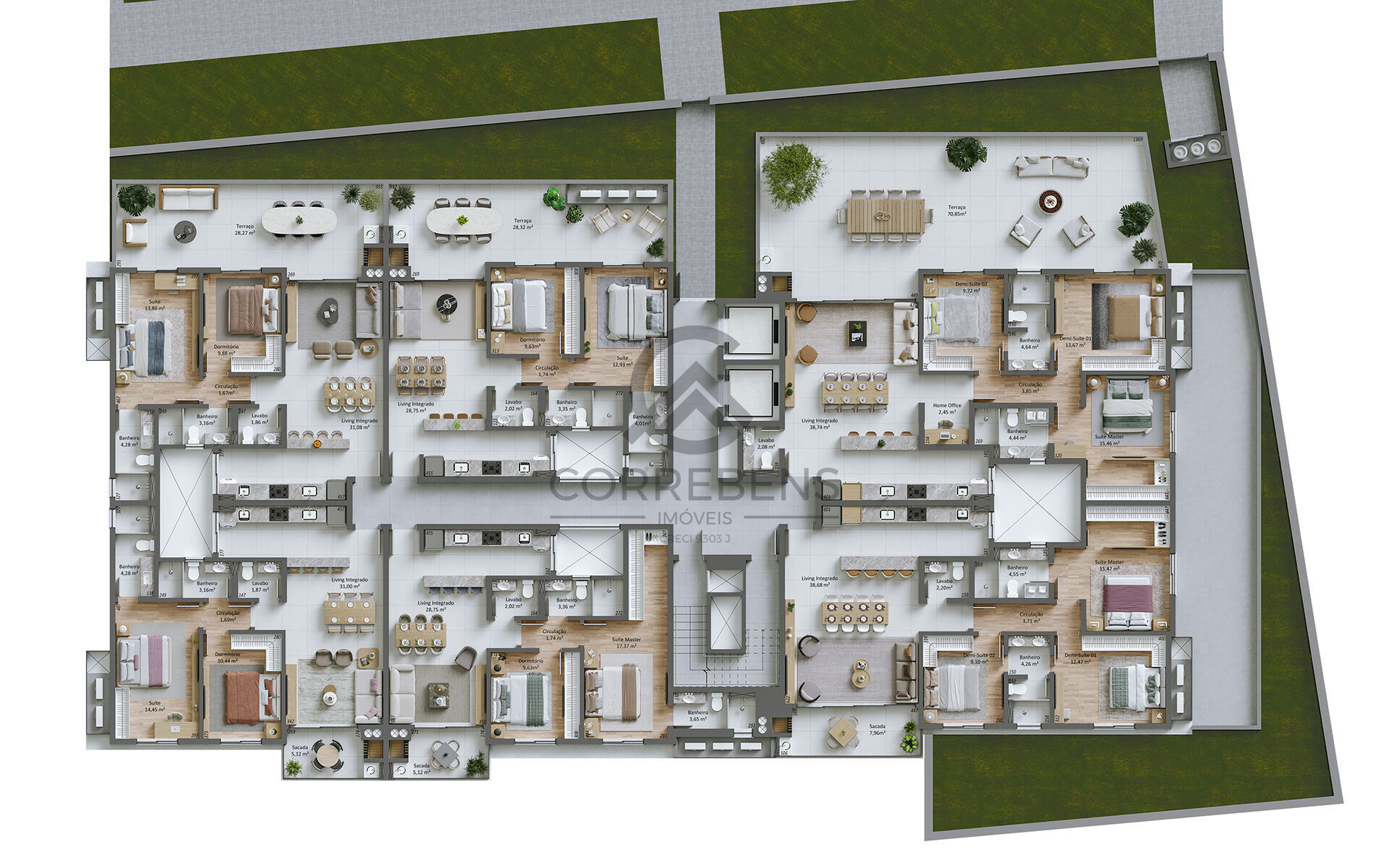 Apartamento, 3 quartos, 127 m² - Foto 39