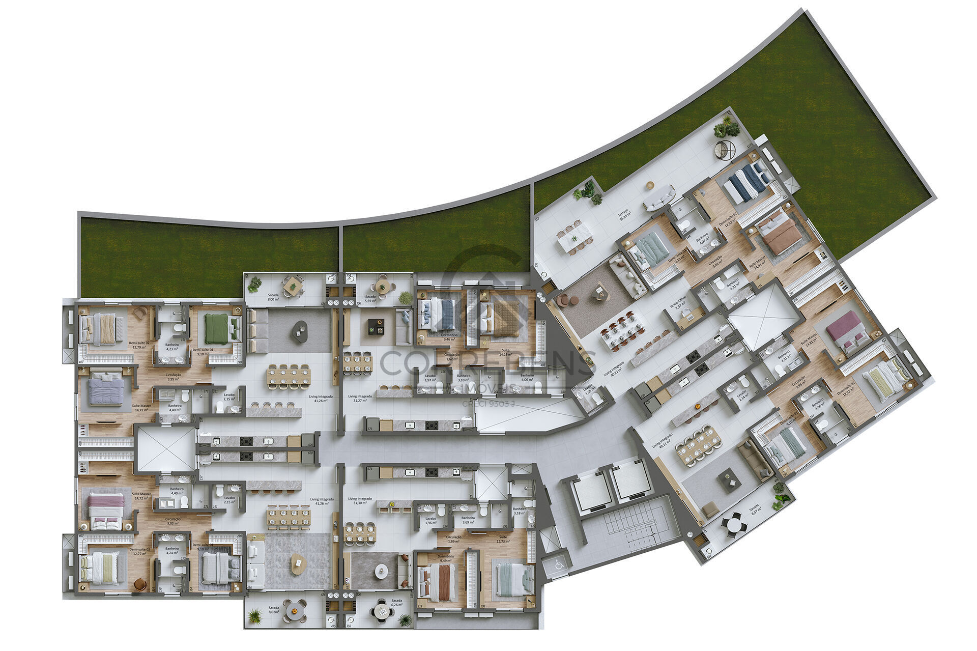 Apartamento, 3 quartos, 127 m² - Foto 36