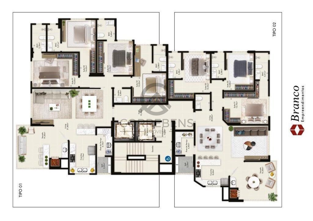 Apartamento, 4 quartos, 167 m² - Foto 17