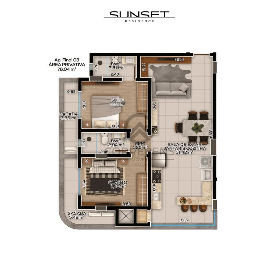 Apartamento, 3 quartos, 102 m² - Foto 24