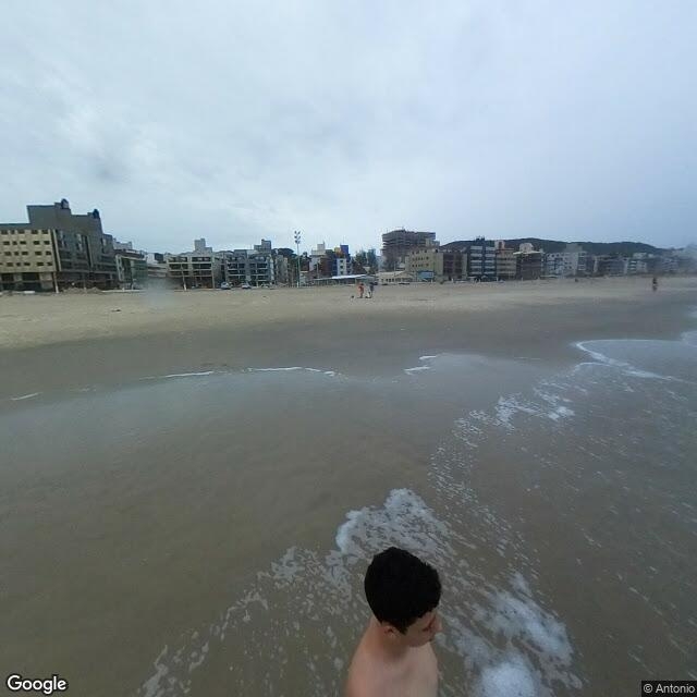 Imagem estática do "Street View" da localização