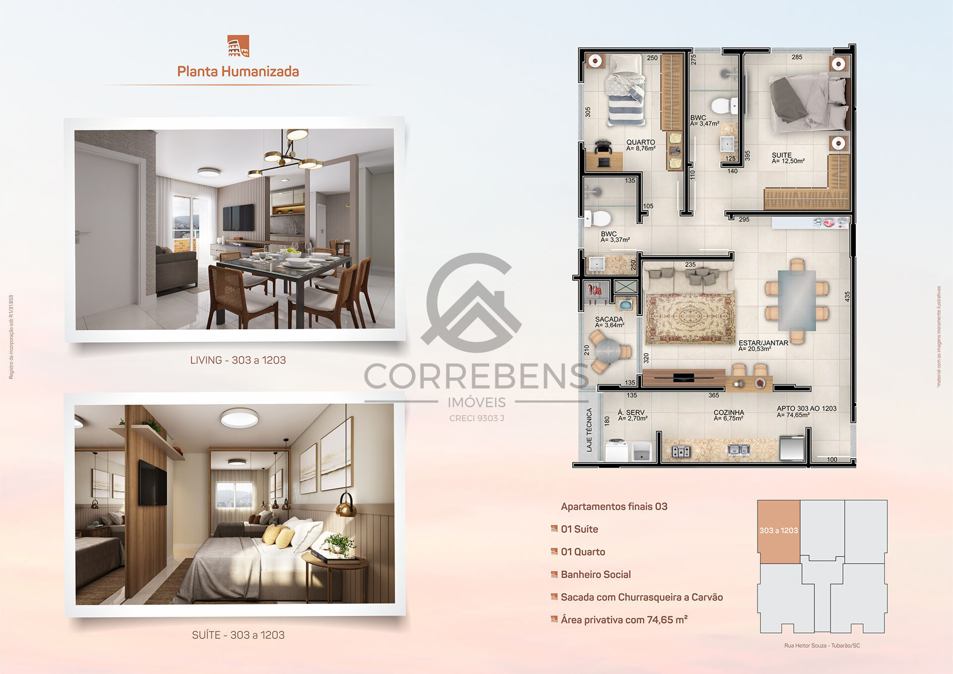 Apartamento, 2 quartos, 74 m² - Foto 29