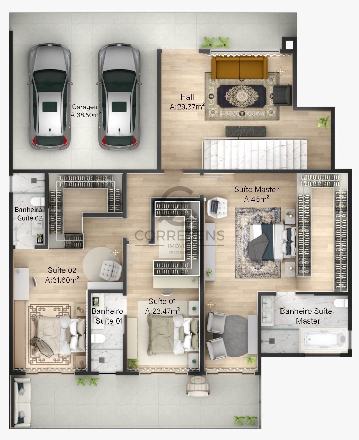 Casa, 3 quartos, 334 m² - Foto 9