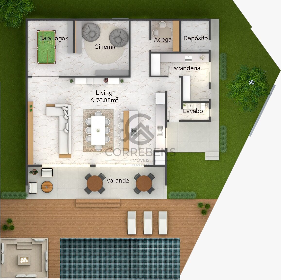 Casa, 3 quartos, 334 m² - Foto 10