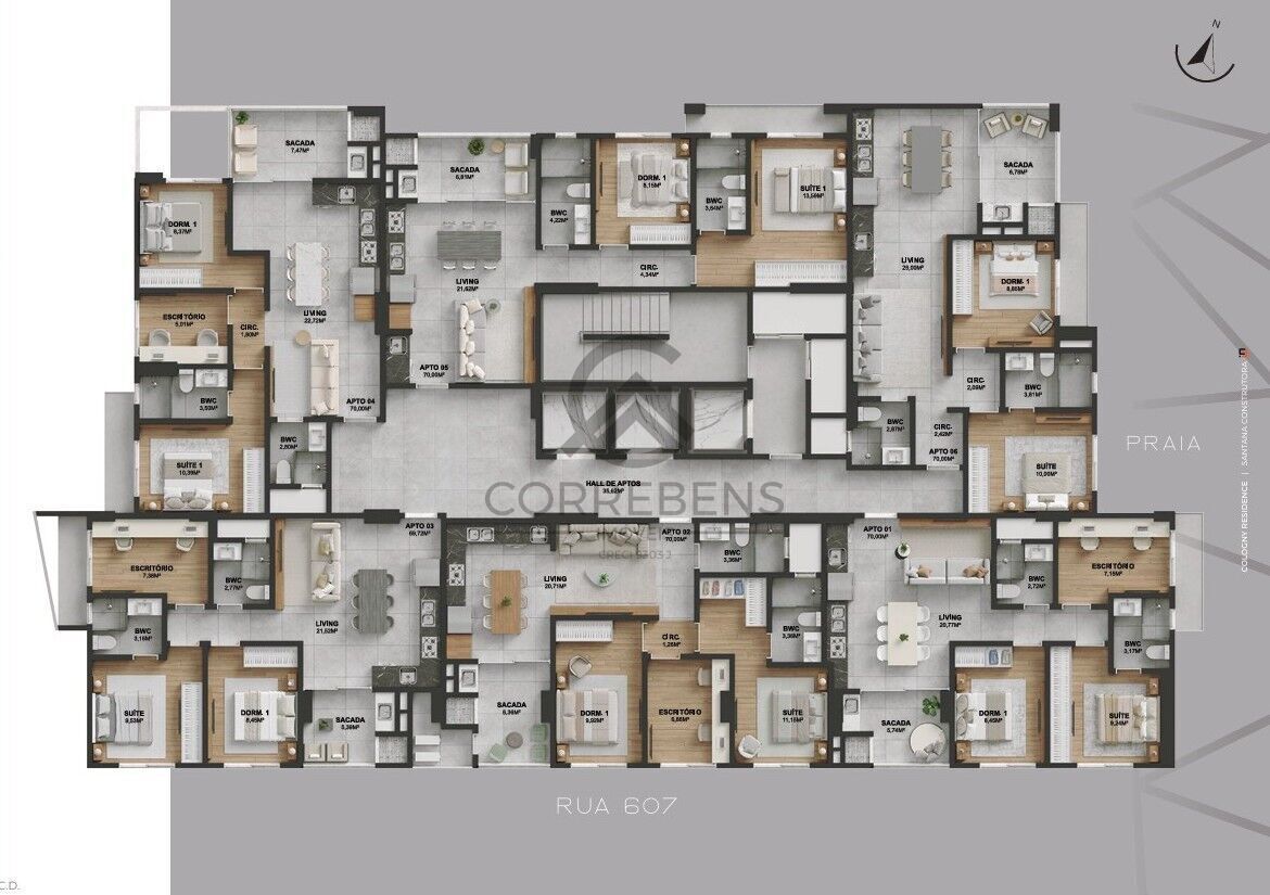 Apartamento, 3 quartos, 70 m² - Foto 15