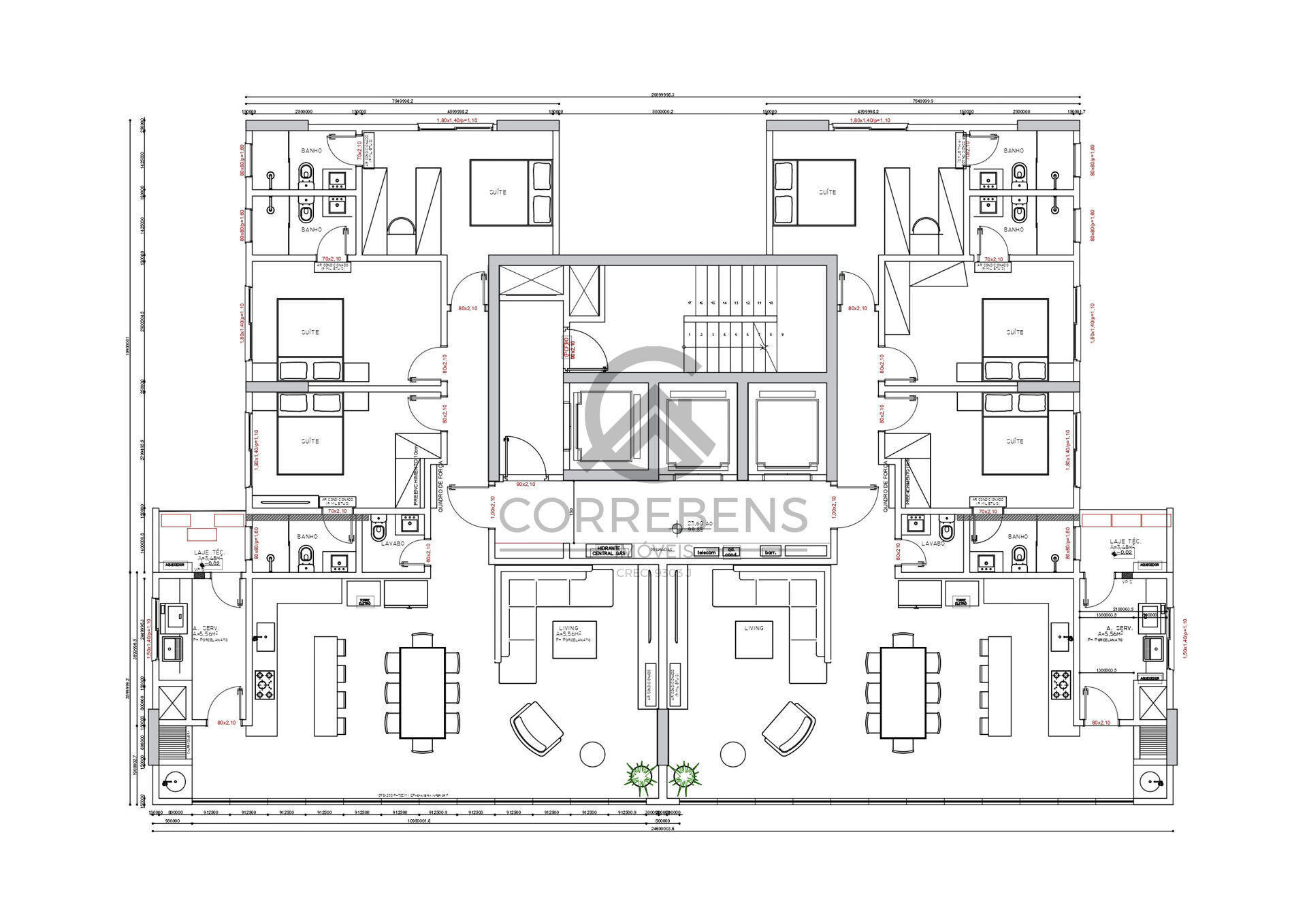 Apartamento, 4 quartos, 170 m² - Foto 23
