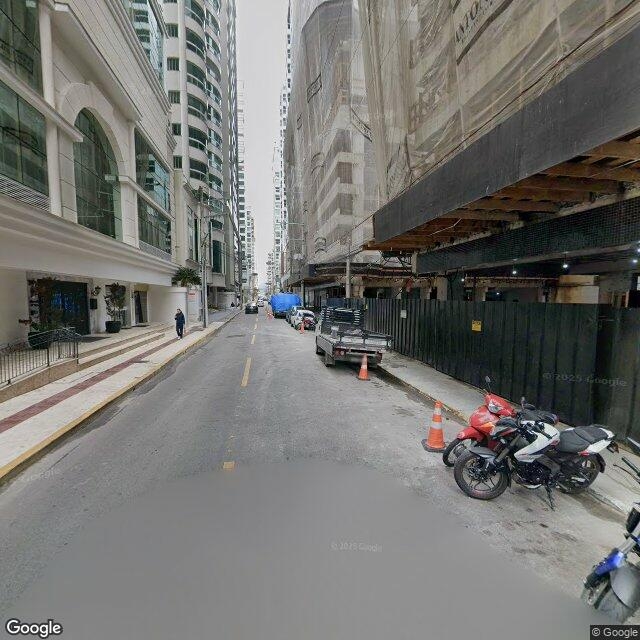 Imagem estática do "Street View" da localização