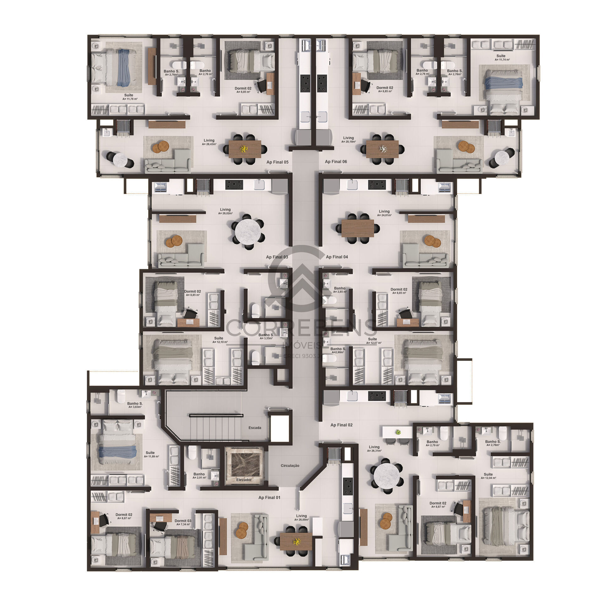 Apartamento, 2 quartos, 65 m² - Foto 18
