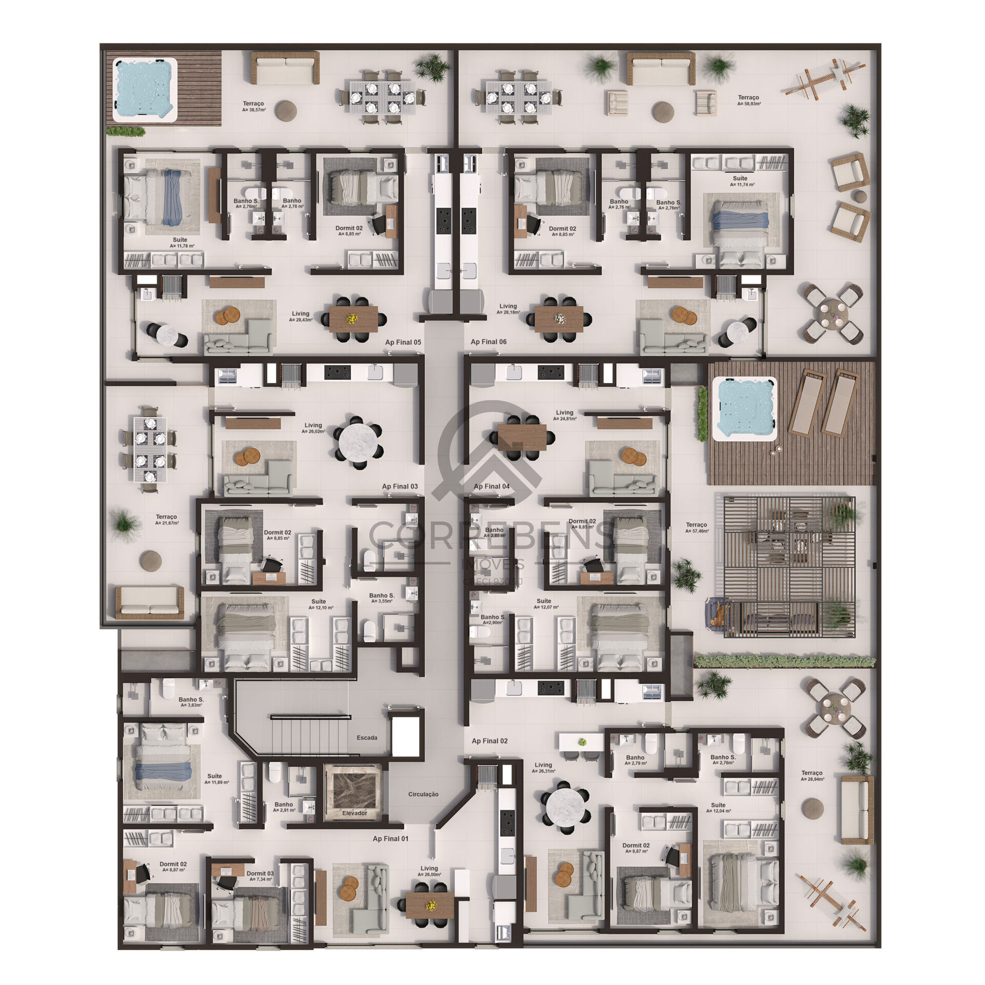 Apartamento, 2 quartos, 65 m² - Foto 20