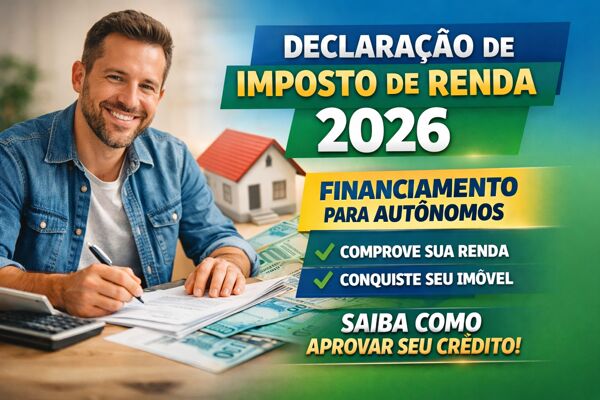 Declaração de Imposto de Renda 2026: como autônomos podem usar isso para conquistar seu imóvel