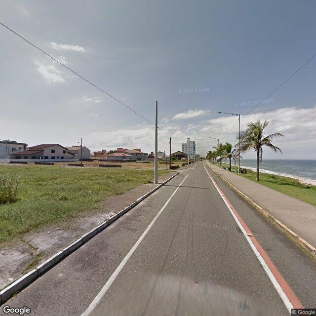 Imagem estática do "Street View" da localização